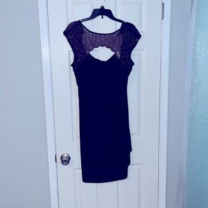 Ladies MSK brand evening or wedding dress. Size 8. Rich plum color.